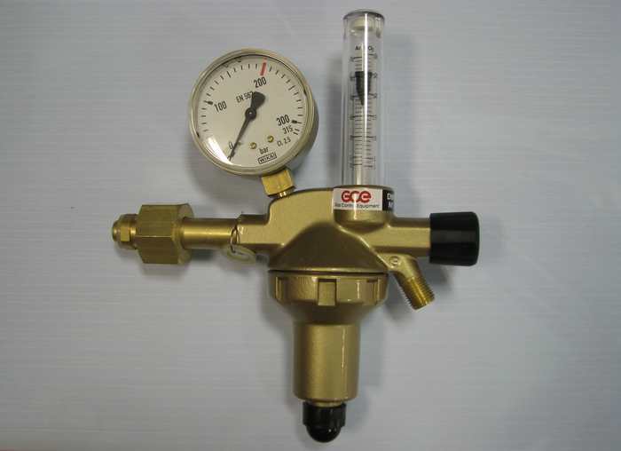 DIN-CONTROL AR/CO2 z rotametrem